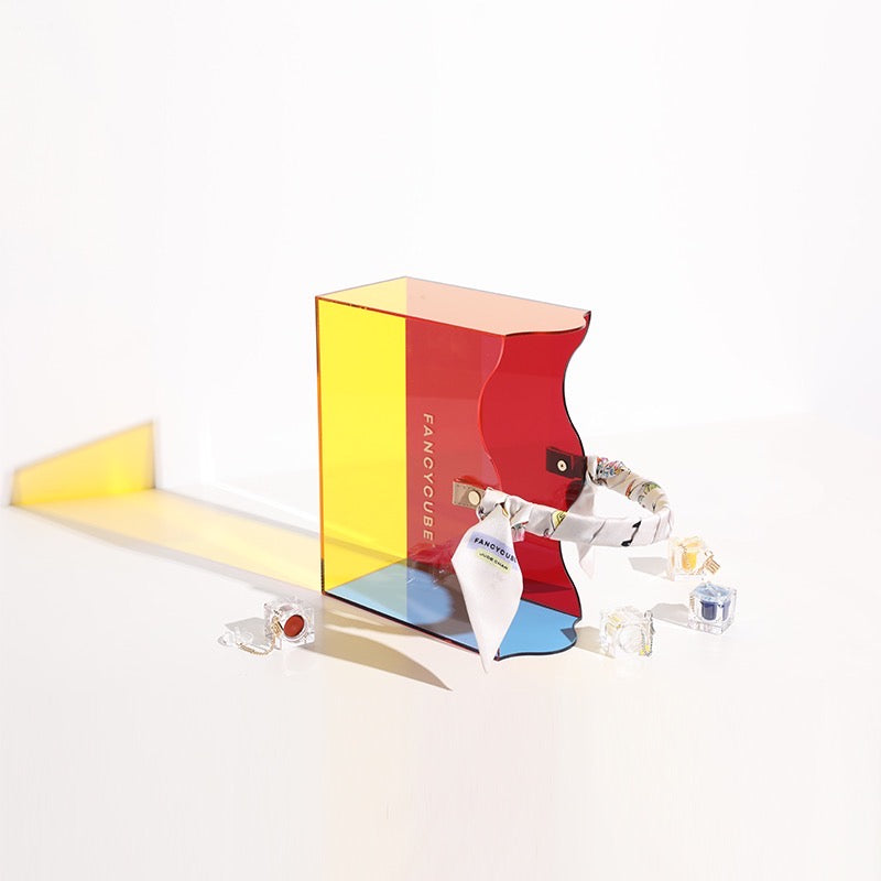 FancyCube Holiday Transparent Box Bag